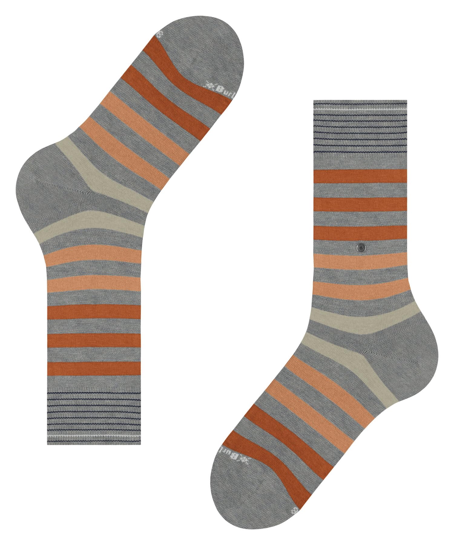 burlington-blackpool-chaussettes-homme-coton-gris-lunar-3225-40-46 image 5