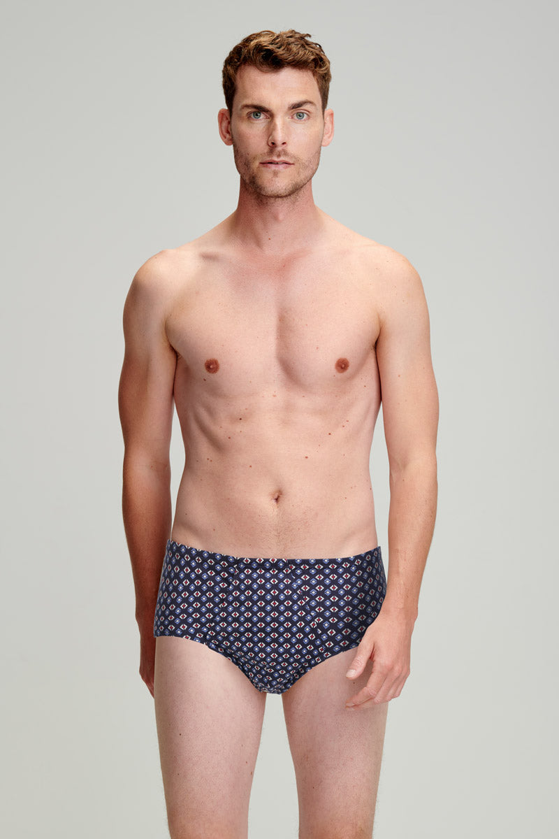 armor-lux-slip-ouvert-homme-motifs-g-om-triques-coton-biologique image 1