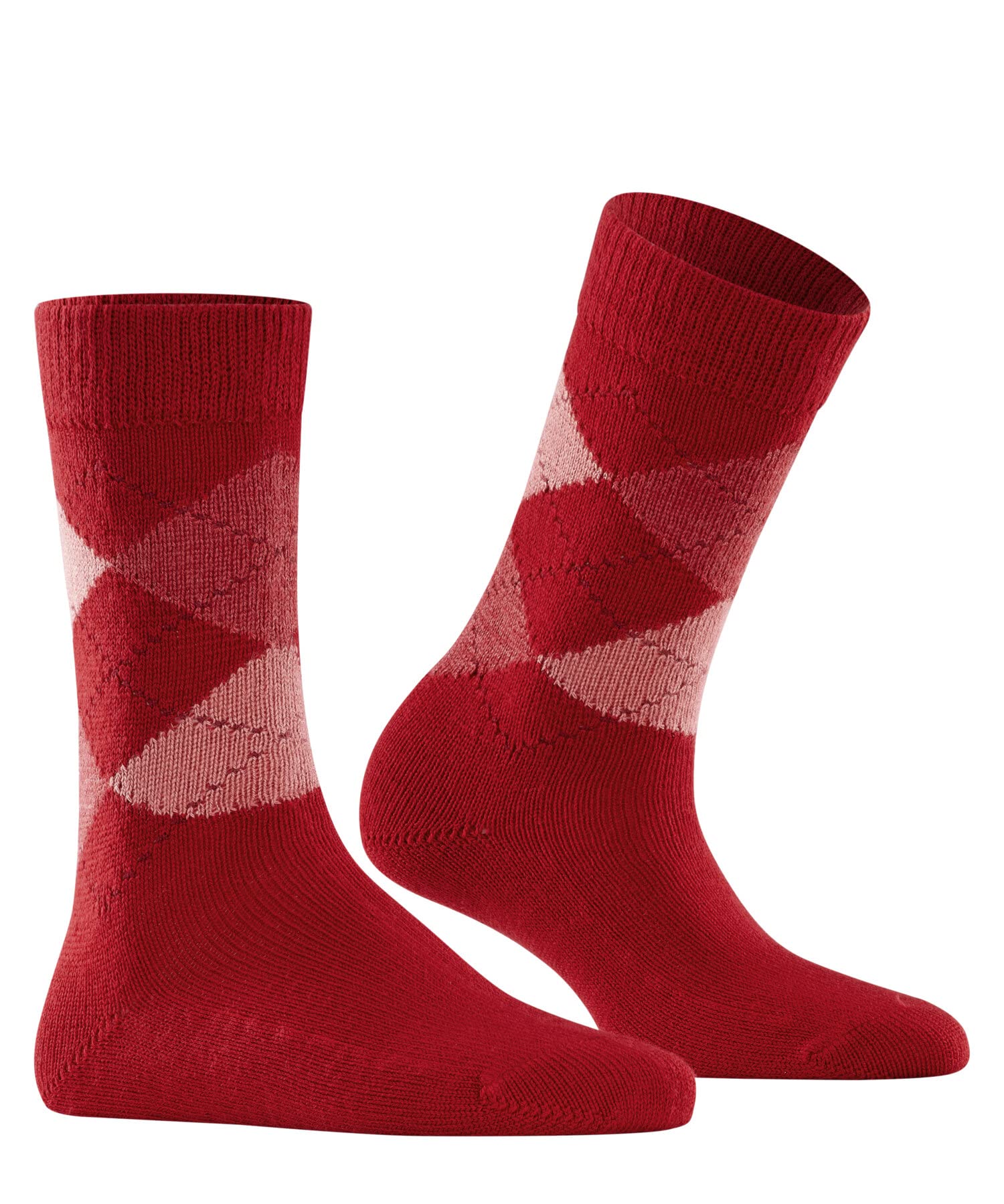 burlington-whitby-chaussettes-femme-chaudes-rouge-vermillion-red-36-41 image 4