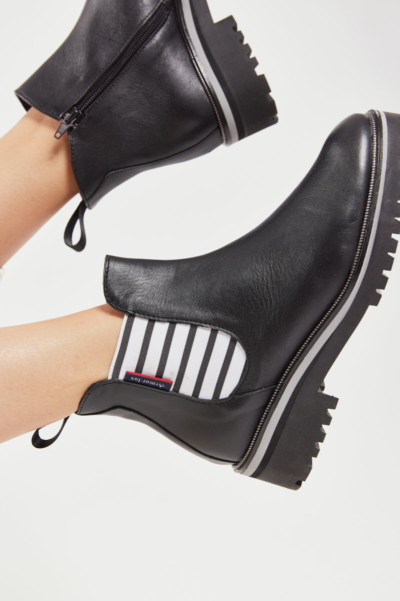 armor-lux-bottines-chelsea-femme-cuir-semelle-crant-e image 2