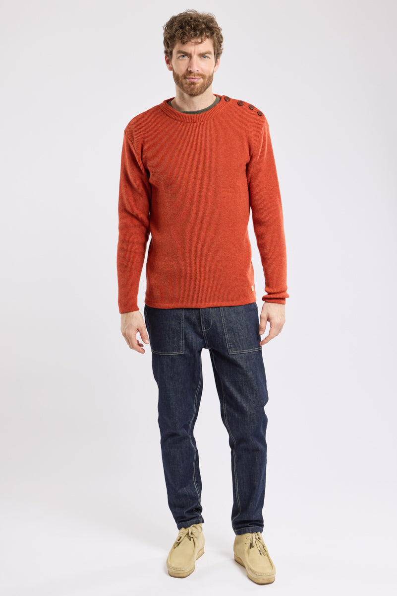 armor-lux-pull-marin-heritage-lambswool-homme-col-rond image 5