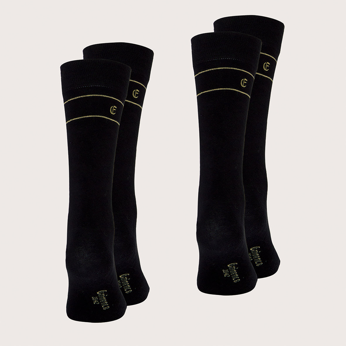eminence-lot-de-2-paires-chaussettes-mi-hautes-homme-fantaisie-coton-peign image 3