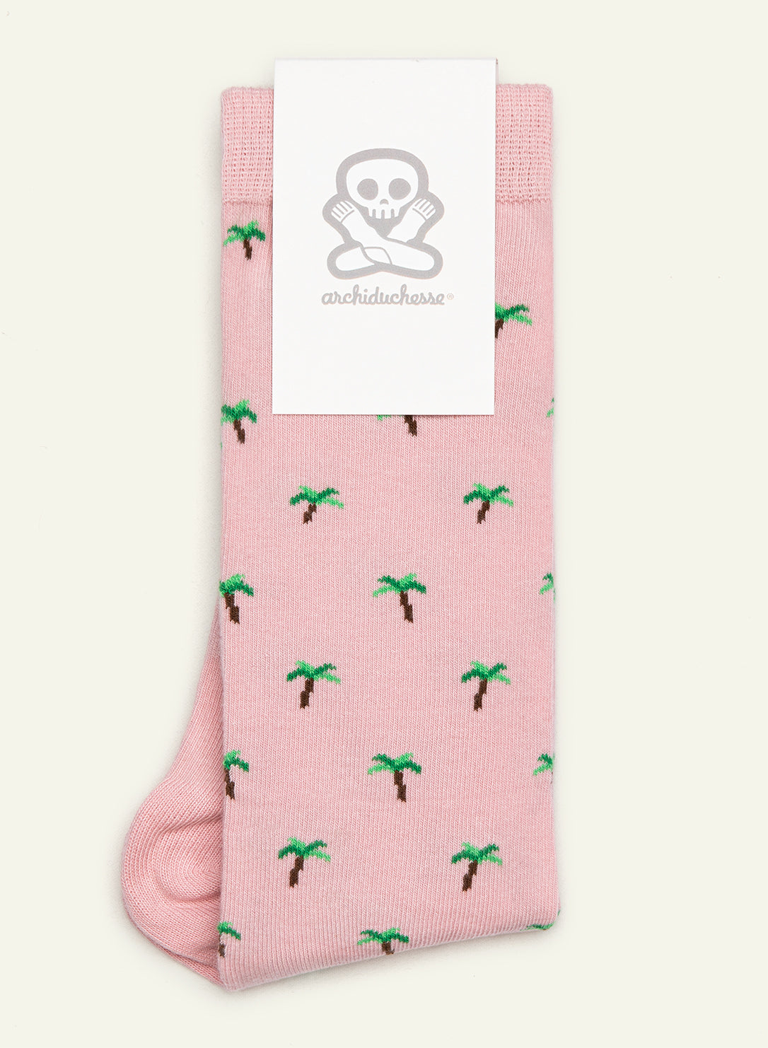 archiduchesse-coco-cool-rose-chaussettes-fantaisie-haute-palmier image 3