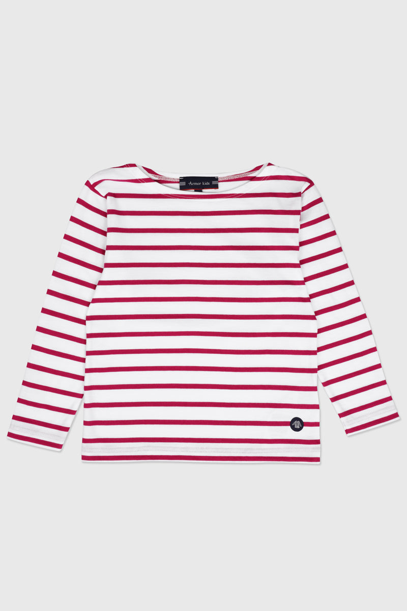 armor-lux-marini-re-kids-coton-l-ger-manches-longues-3 image 1