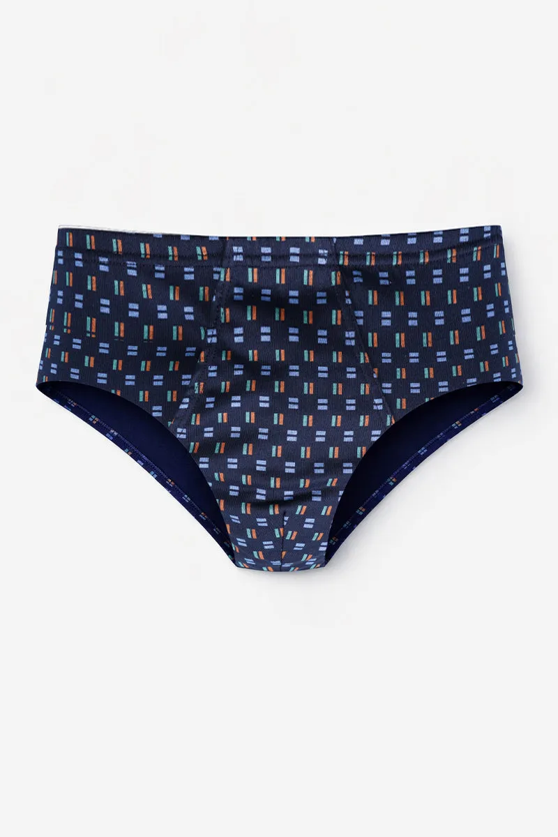 armor-lux-slip-ouvert-homme-imprim-coton-bio image 1