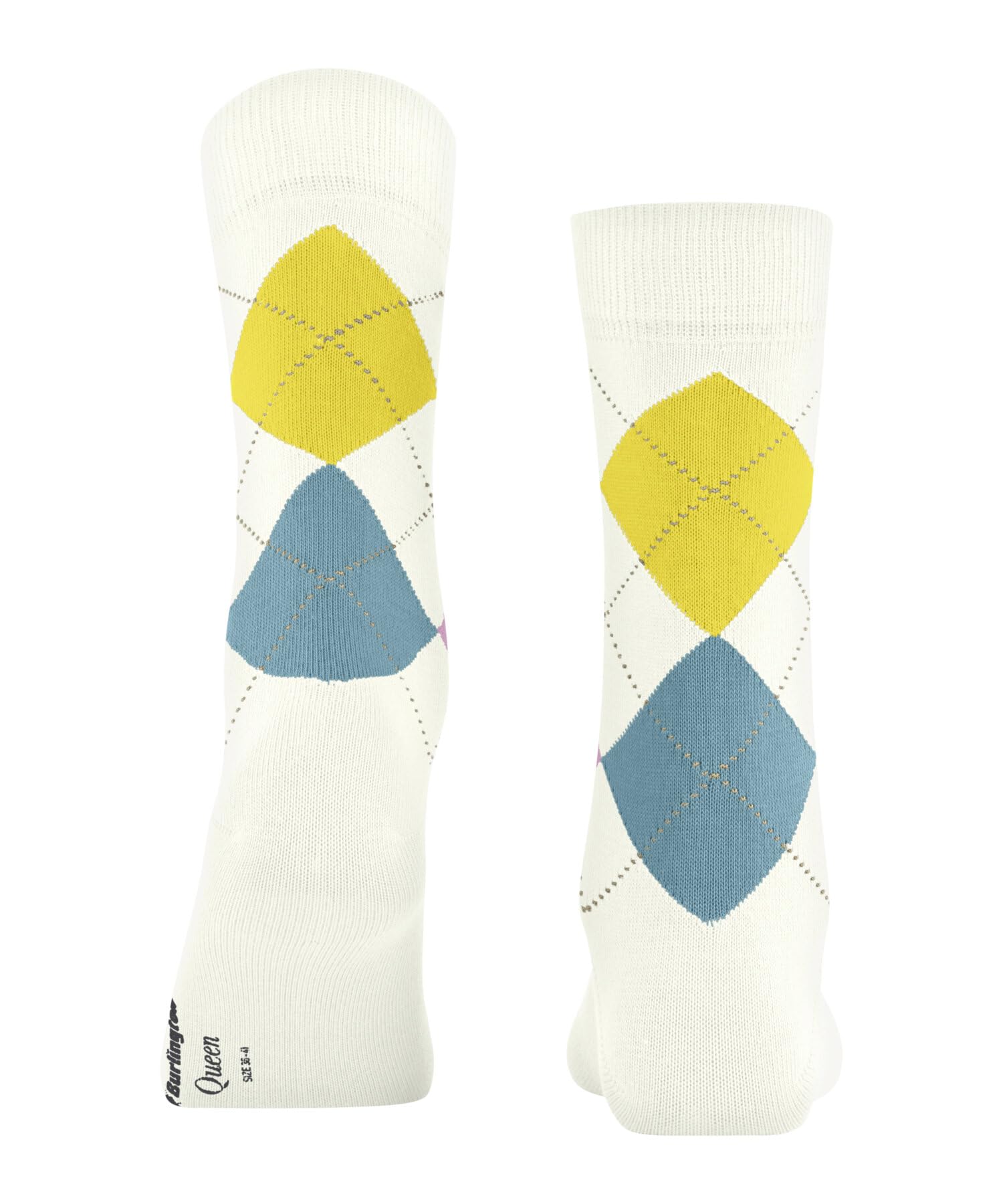 burlington-queen-chaussettes-femme-blanc-off-white-2041-36-41-1-paire image 2