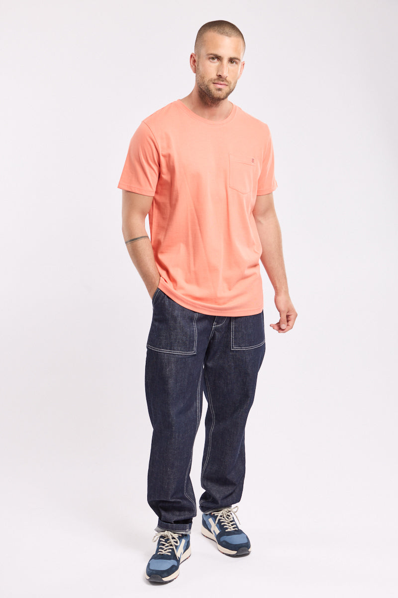 armor-lux-t-shirt-homme-poche-poitrine-coton-l-ger image 1
