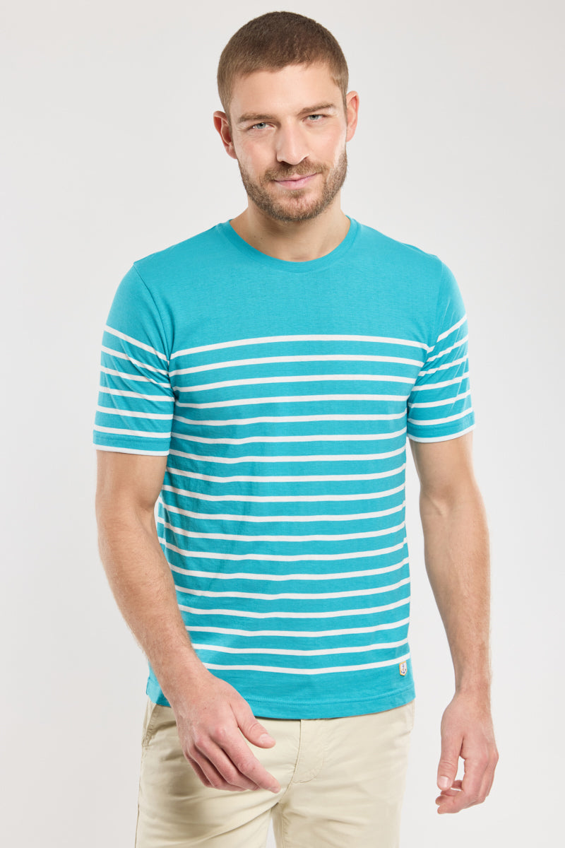 armor-lux-marini-re-etel-homme-manches-courtes-coton-l-ger-135g image 1