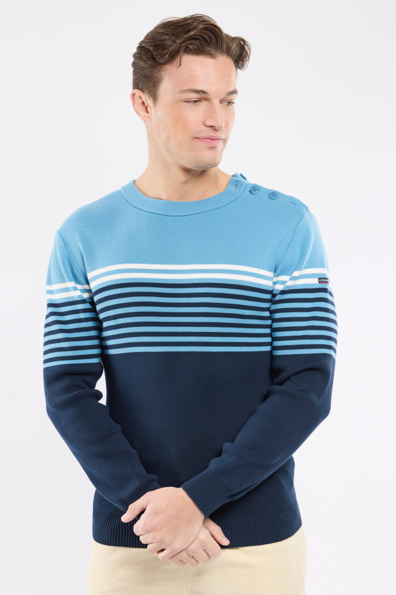 armor-lux-pull-marin-ray-groix-coton-homme image 4