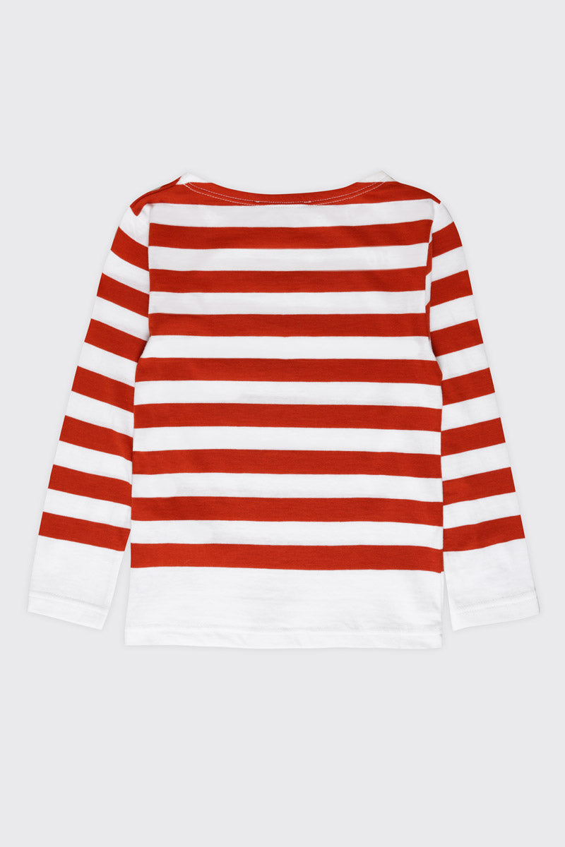 armor-lux-marini-re-enfant-fantaisie-coton-peign-manches-longues image 2