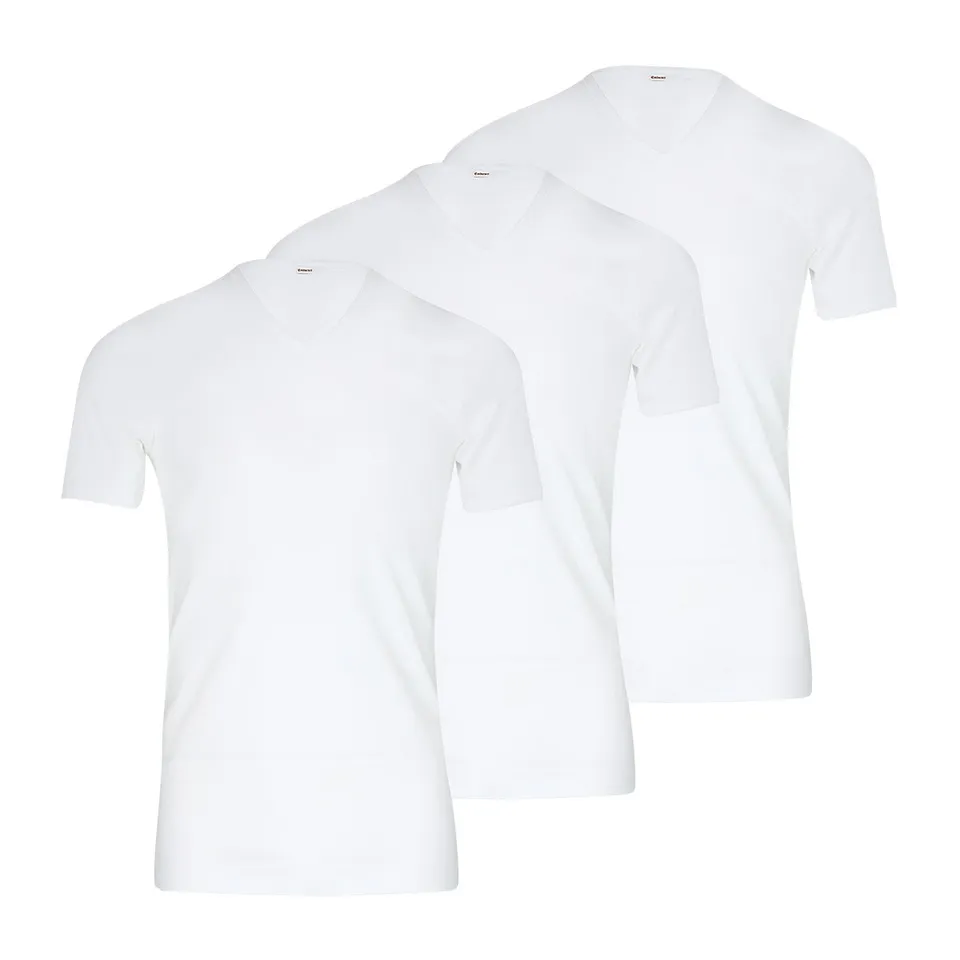 eminence-lot-de-3-tee-shirts-homme-col-v-pur-coton-premium-318 image 1