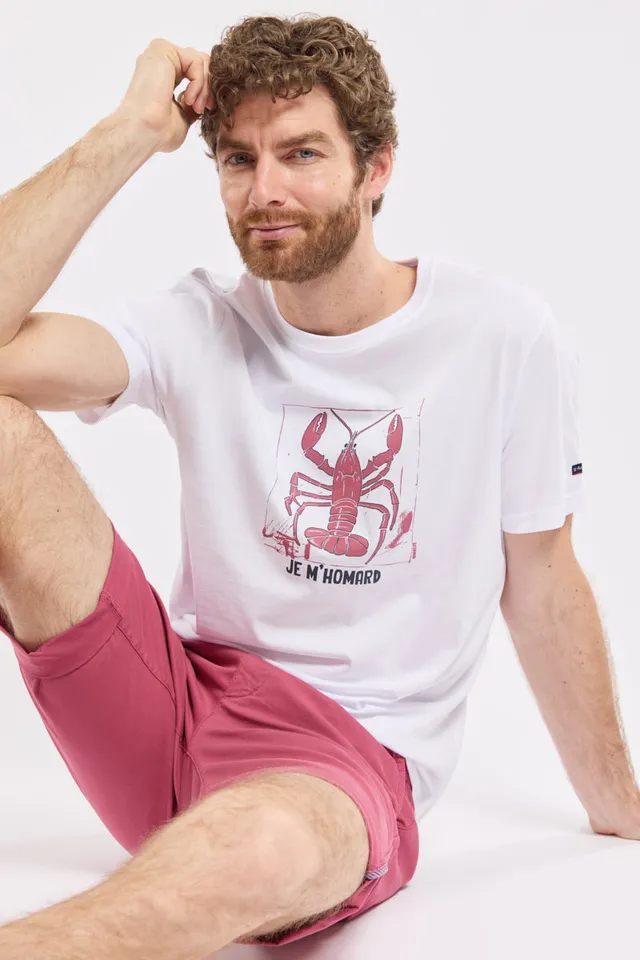 armor-lux-h-ritage-t-shirt-homme-homard-coton-l-ger-manches-courtes image 1