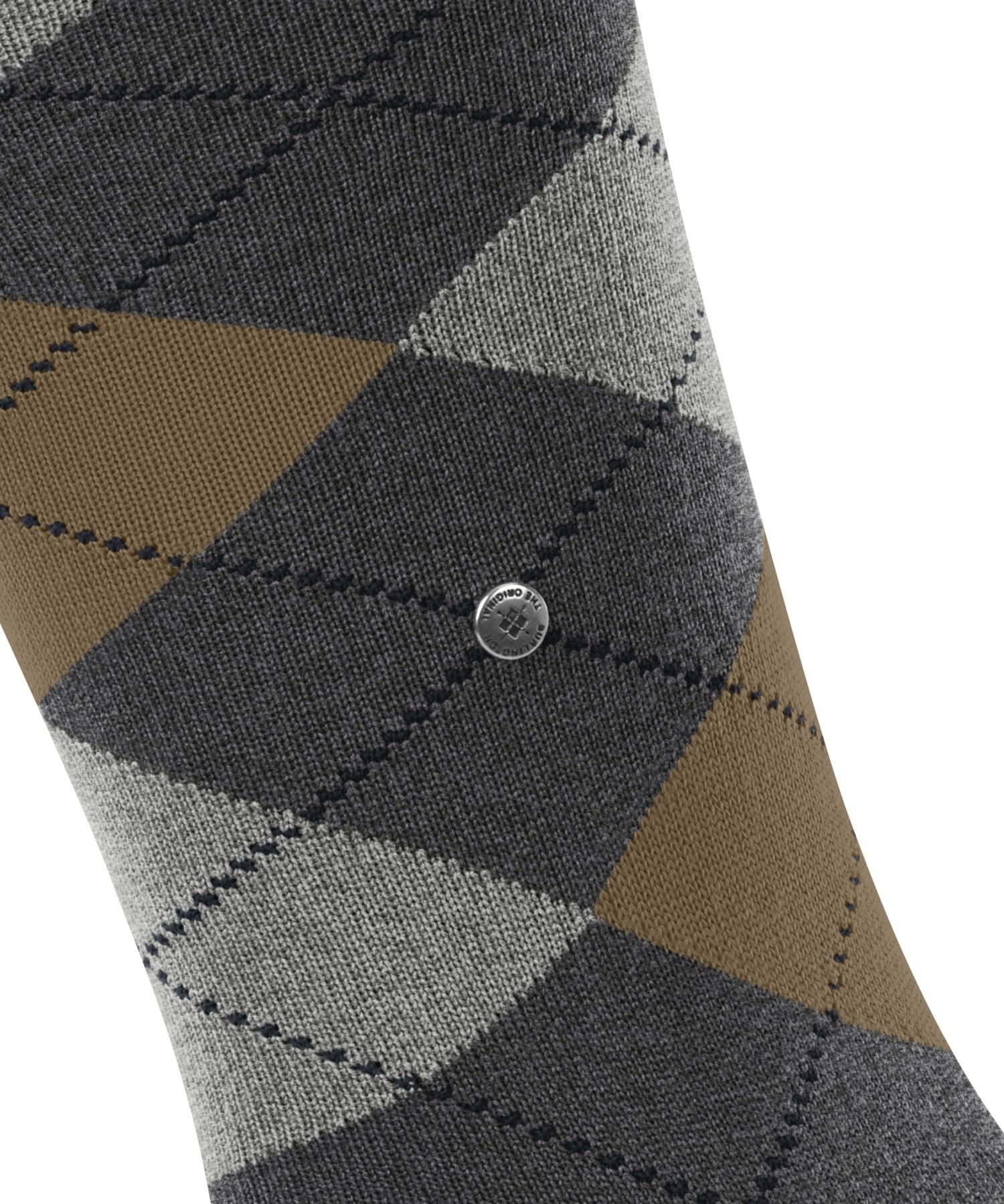 burlington-edinburgh-chaussettes-longues-homme-laine-gris-dark-grey-40-46 image 5