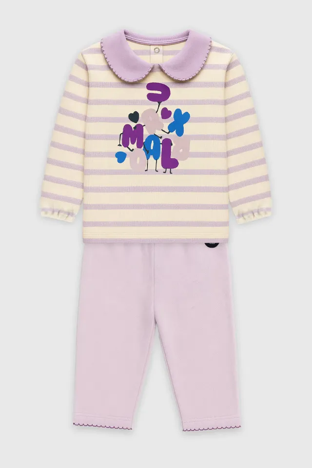 armor-lux-pyjama-b-b-coton-interlock-ray image 1