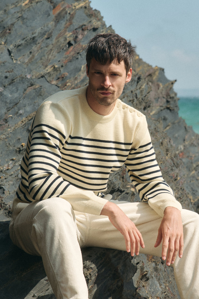 armor-lux-pull-marin-ray-mol-ne-homme-100-laine image 2