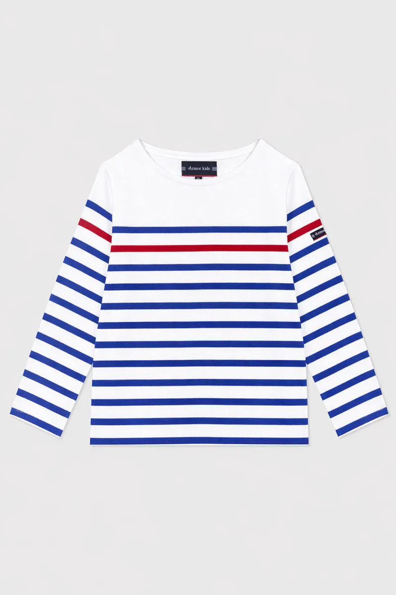 armor-lux-marini-re-kids-coton-lourd-rayures-plac-es image 1