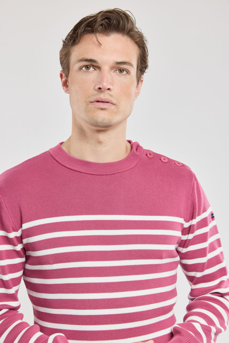 armor-lux-groix-pull-marin-ray-homme-100-coton-2 image 2