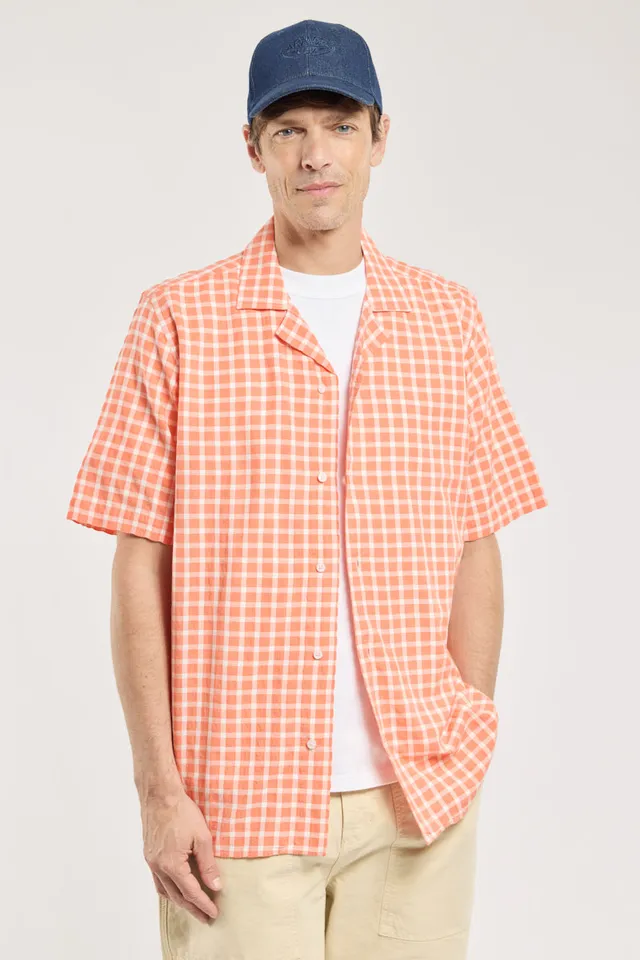 armor-lux-chemise-carreaux-homme-coupe-confort-manches-courtes-2 image 1