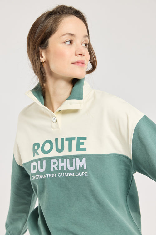 armor-lux-sweat-trucker-femme-route-du-rhum-coton image 3