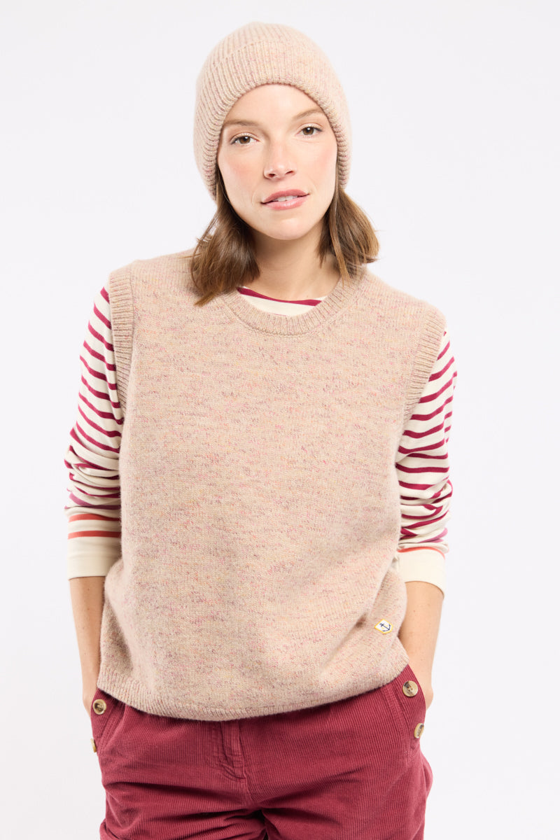 armor-lux-pull-sans-manche-h-ritage-femme-100-laine image 1