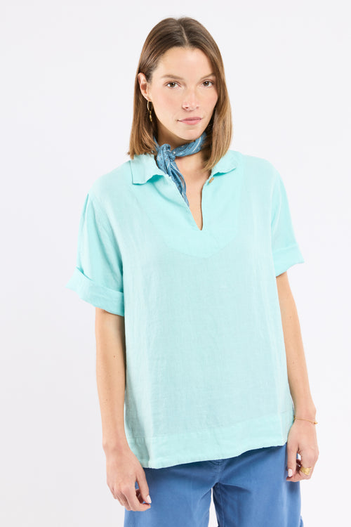 armor-lux-smock-marin-3-4-manches-lin-2 image 2