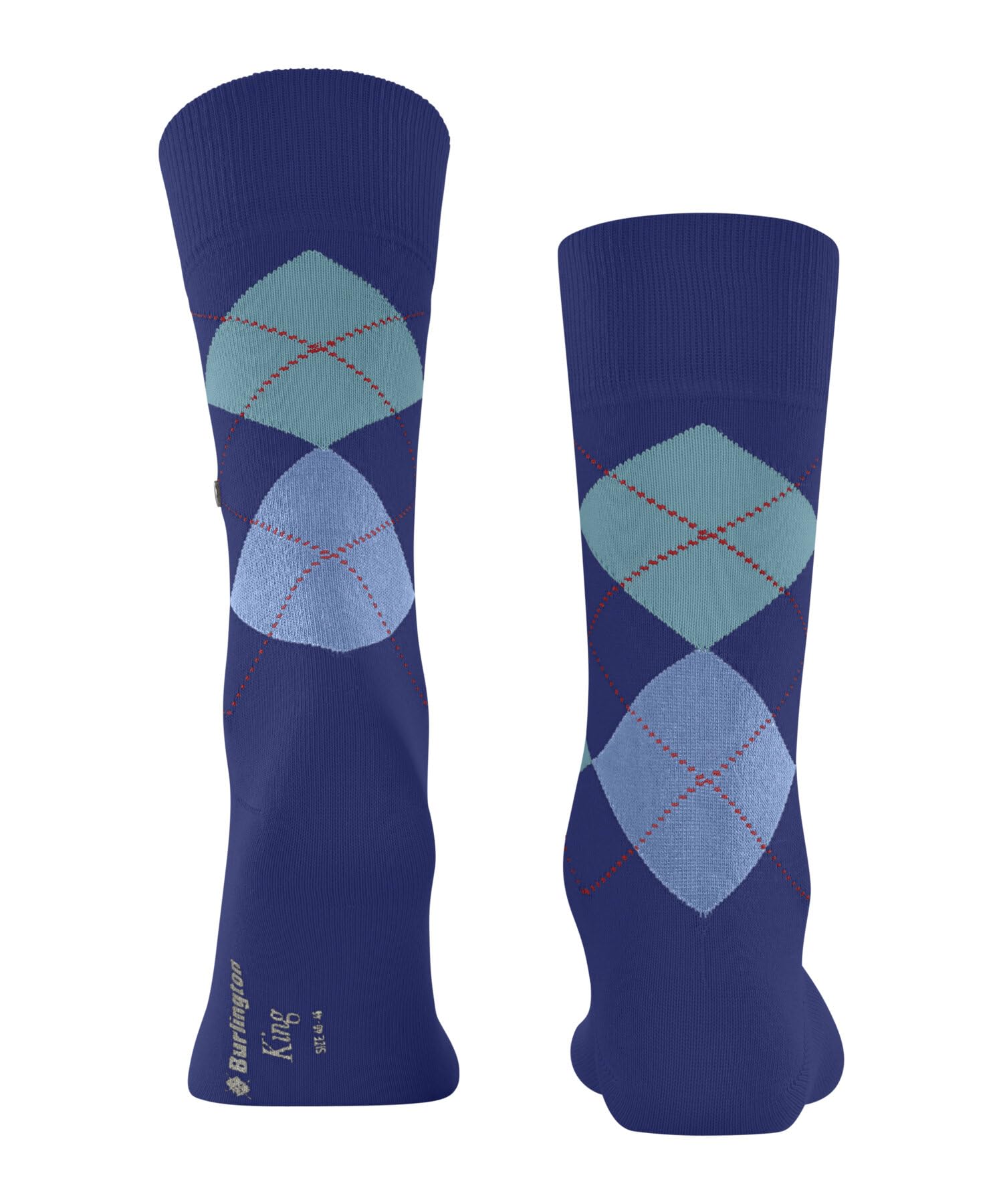 burlington-king-chaussettes-homme-bleu-kornblau-6040-40-46 image 2