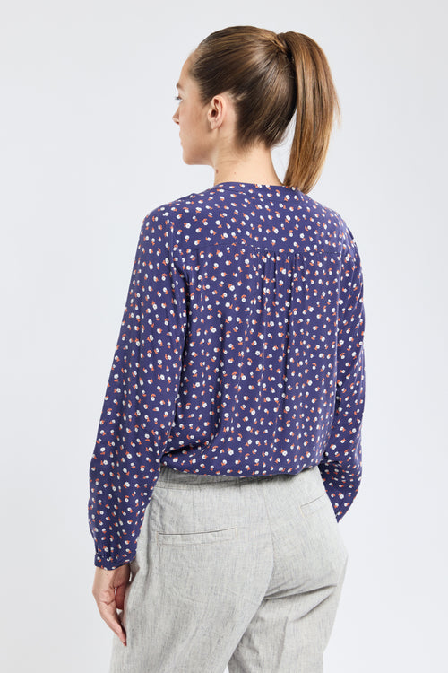 armor-lux-blouse-florale-cupro-manches-longues-col-v image 4