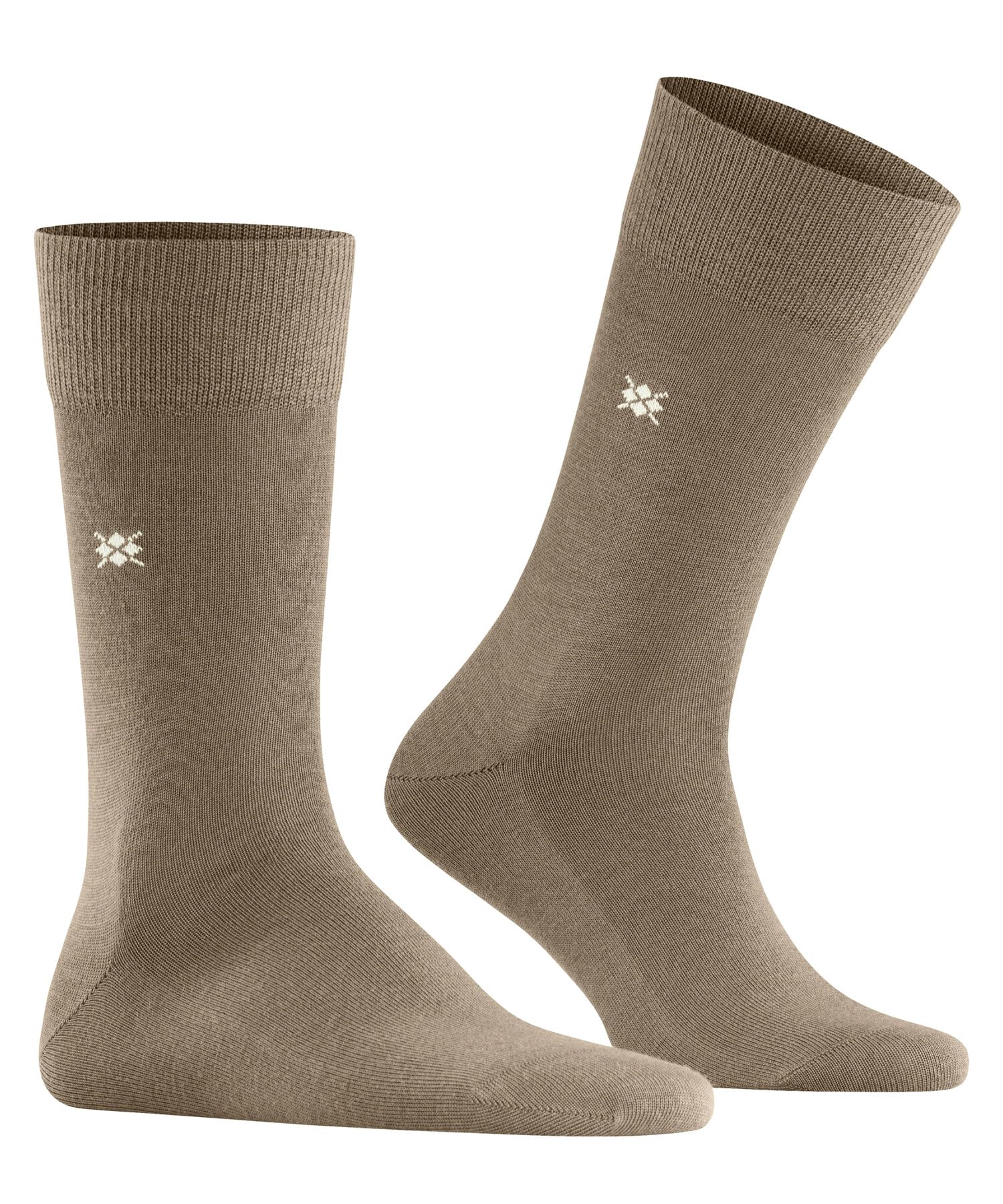 burlington-leeds-chaussettes-homme-coton-laine-unies-marron-sun-5039-40-46 image 3