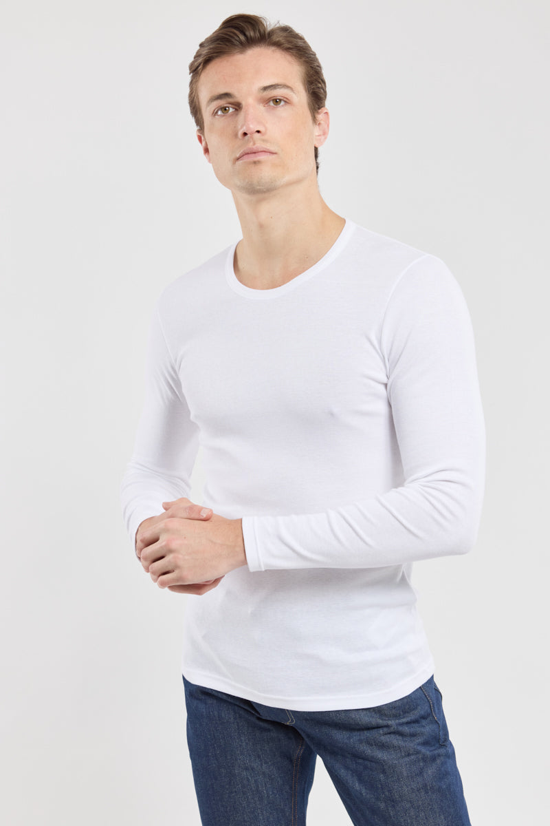 armor-lux-t-shirt-manches-longues-homme-coton-bio-kapok-2 image 2