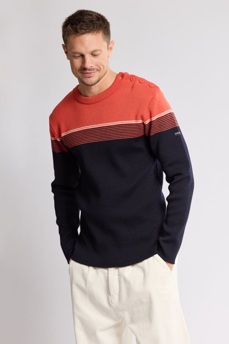 armor-lux-pull-marin-ray-homme-100-laine image 3