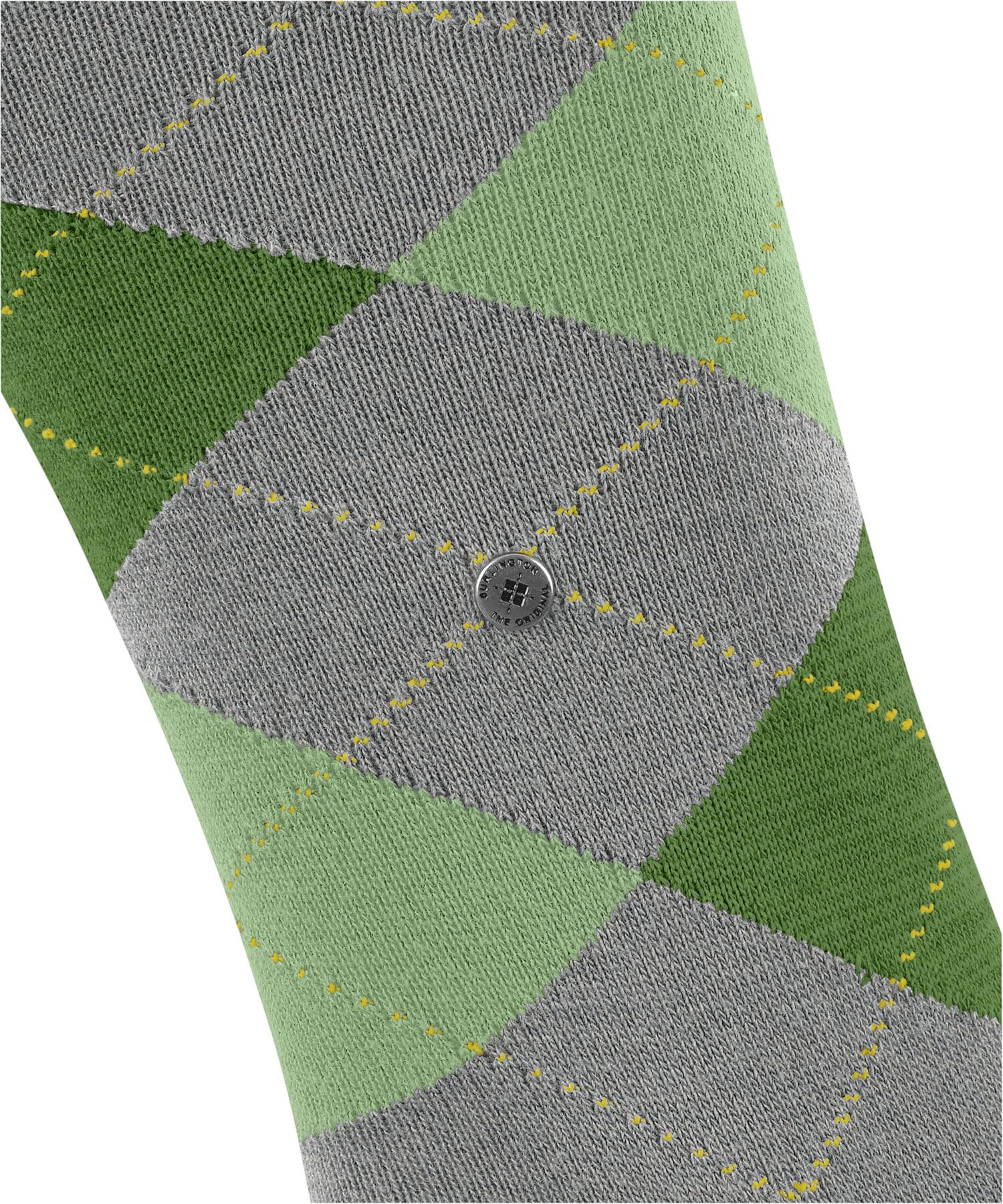 burlington-king-chaussettes-longues-homme-coton-fantaisie-gris-light-grey-3227-4 image 3