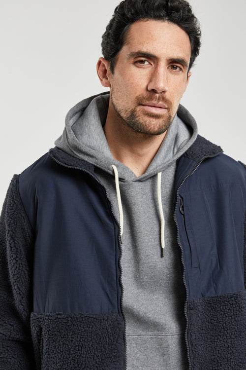 armor-lux-h-ritage-veste-sherpa-zip-homme-polyester-contrast-e image 6
