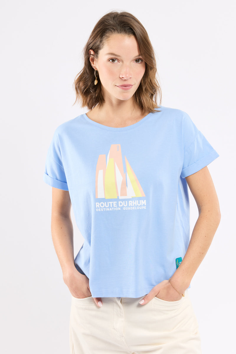 armor-lux-t-shirt-loose-femme-route-du-rhum-guadeloupe image 1