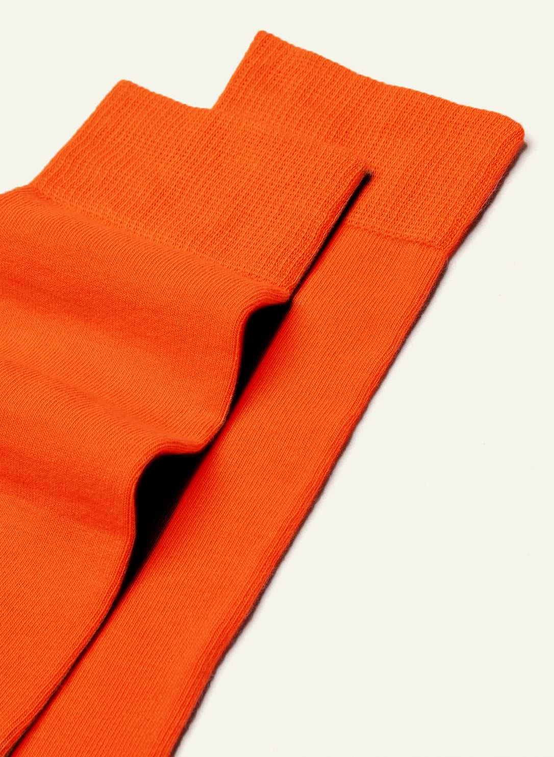 archiduchesse-de-ville-orange-citrouille-chaussettes-mi-mollet image 3