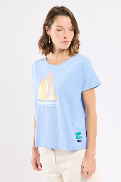 armor-lux-t-shirt-femme-loose-route-du-rhum-coton image 3