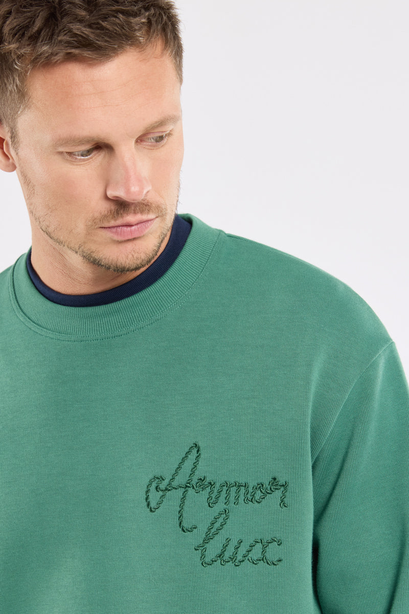 armor-lux-sweat-brod-heritage-homme-coton-pais image 1