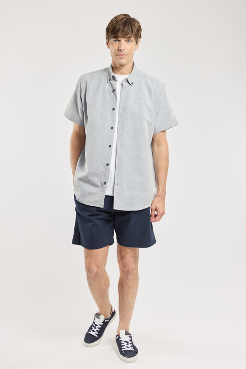 armor-lux-chemise-homme-manches-courtes-lin-coton image 4