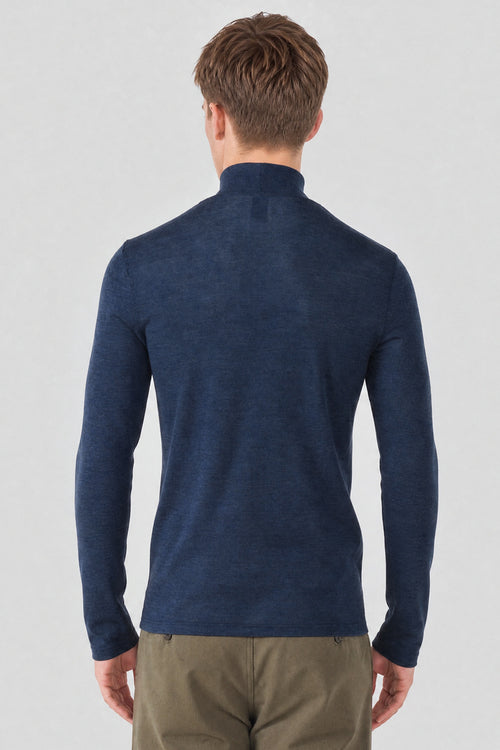 armor-lux-t-shirt-manches-longues-col-montant-laine-et-soie-homme-4 image 5