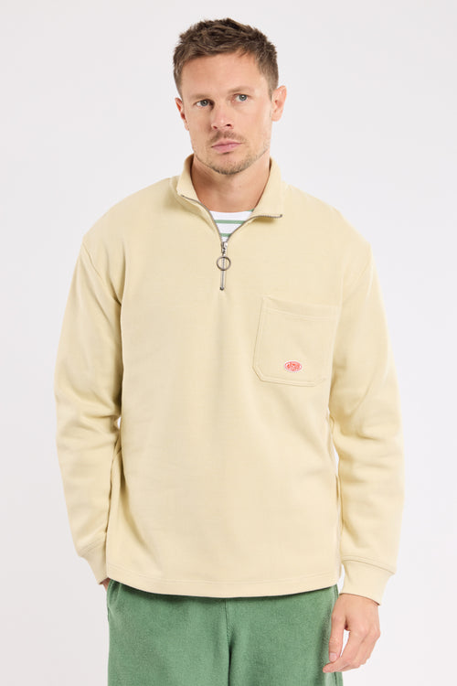 armor-lux-h-ritage-sweatshirt-col-zipp-coton-pais-homme image 4