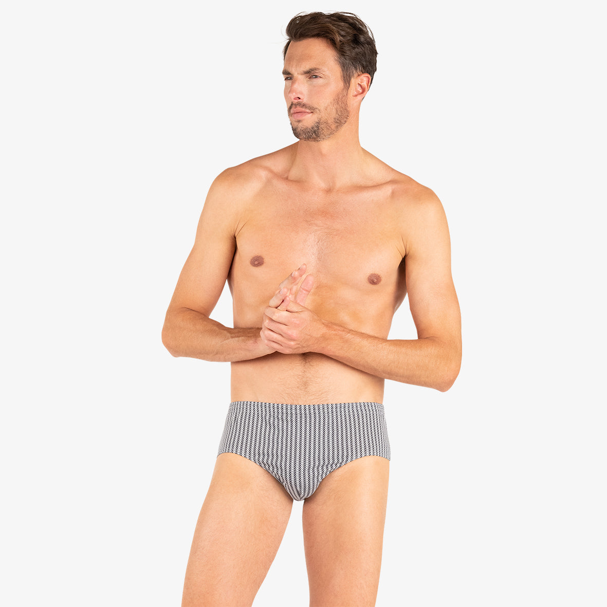 lot-de-3-slips-homme-taille-haute-trio-fantaisie-eminence-100-coton image 4