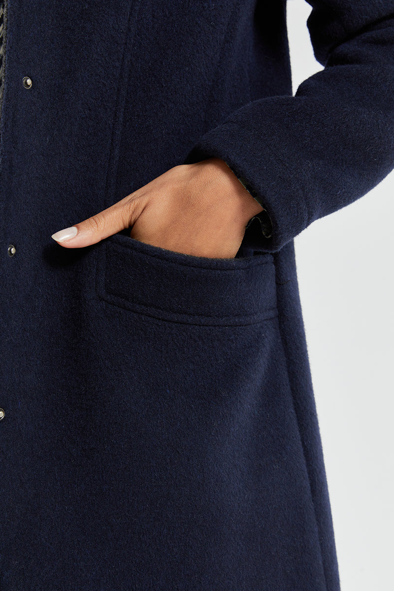 armor-lux-manteau-long-femme-drap-de-laine-brandebourgs image 4