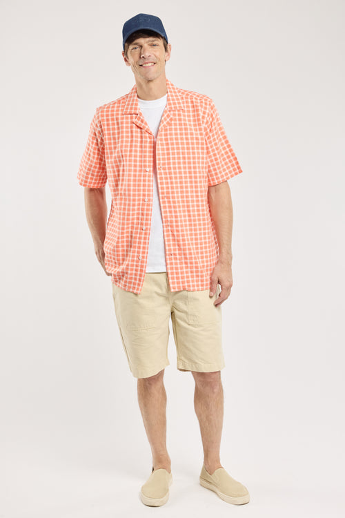 armor-lux-chemise-homme-carreaux-manches-courtes-coupe-confortable image 4