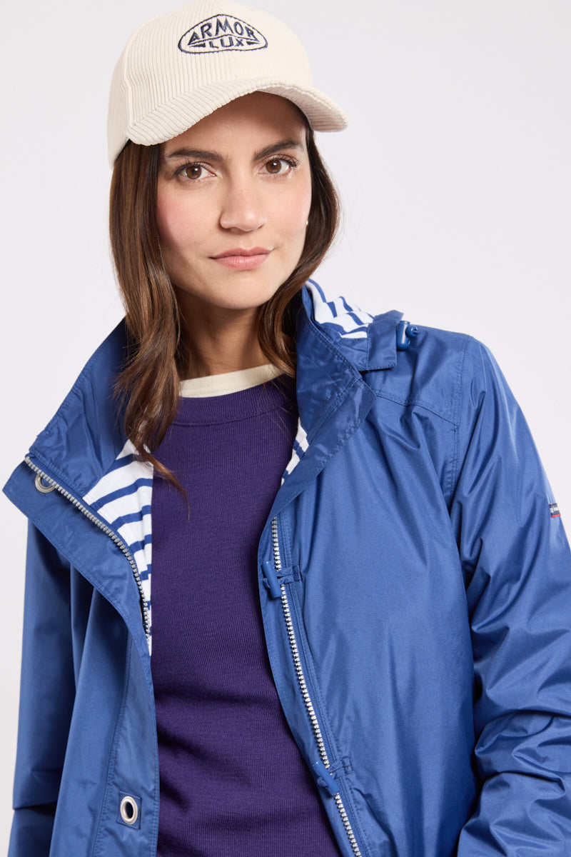 armor-lux-parka-imperm-able-audierne-femme-courte-coutures-tanches image 3