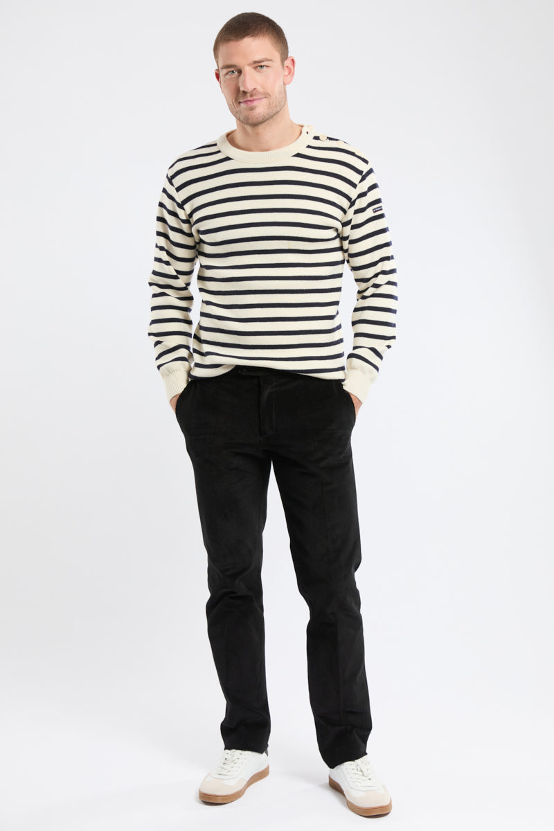 armor-lux-pantalon-de-costume-homme-velours-coupe-droite image 1