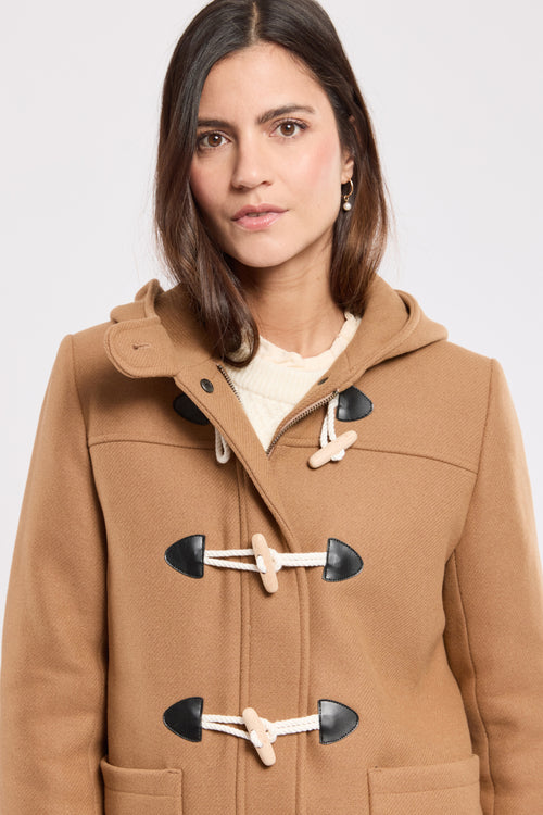 armor-lux-duffle-coat-femme-laine-doublure-rouge-h-ritage image 3