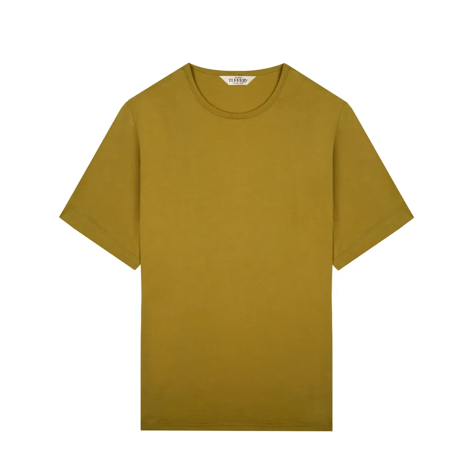 atelier-tuffery-t-shirt-homme-coton-bio-olive image 1