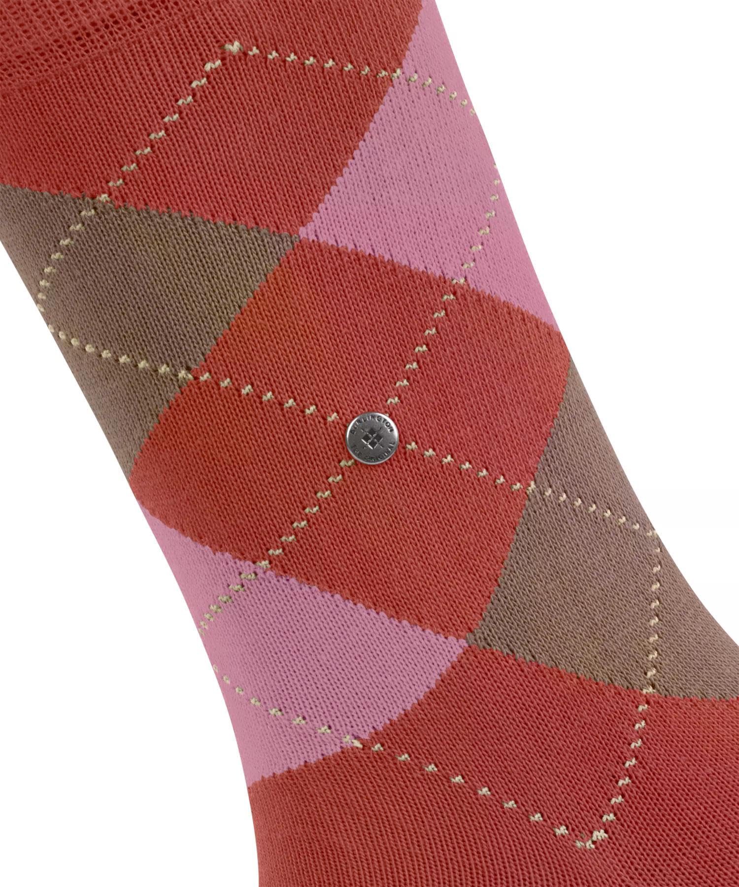 burlington-queen-chaussettes-femme-coton-rouge-rust-8404-36-41 image 5