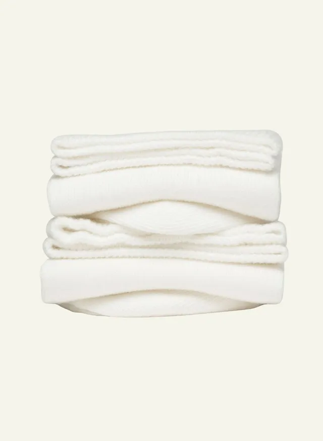 archiduchesse-blanc-mouton-chaussettes-de-ville-unisexe-mi-mollet image 1