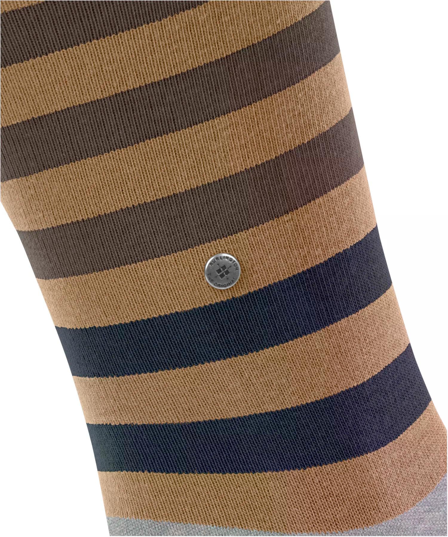 burlington-blackpool-chaussettes-homme-marron-auburn-5153-40-46 image 3