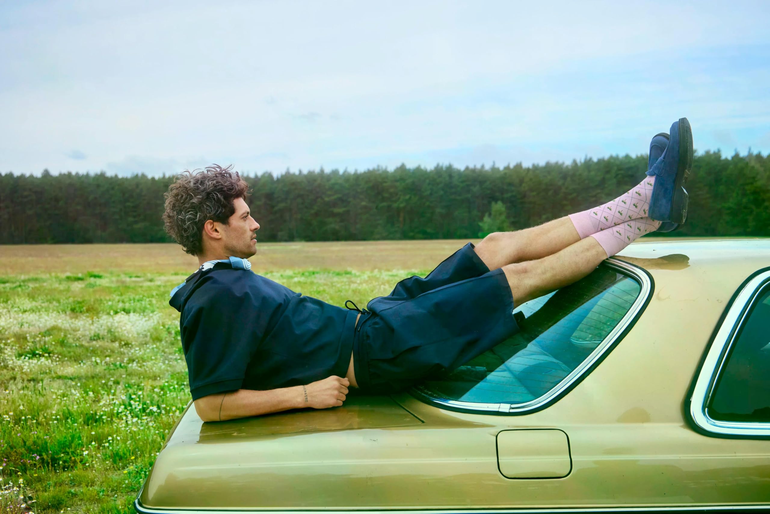 burlington-palm-tree-chaussettes-homme-coton-respirant image 4